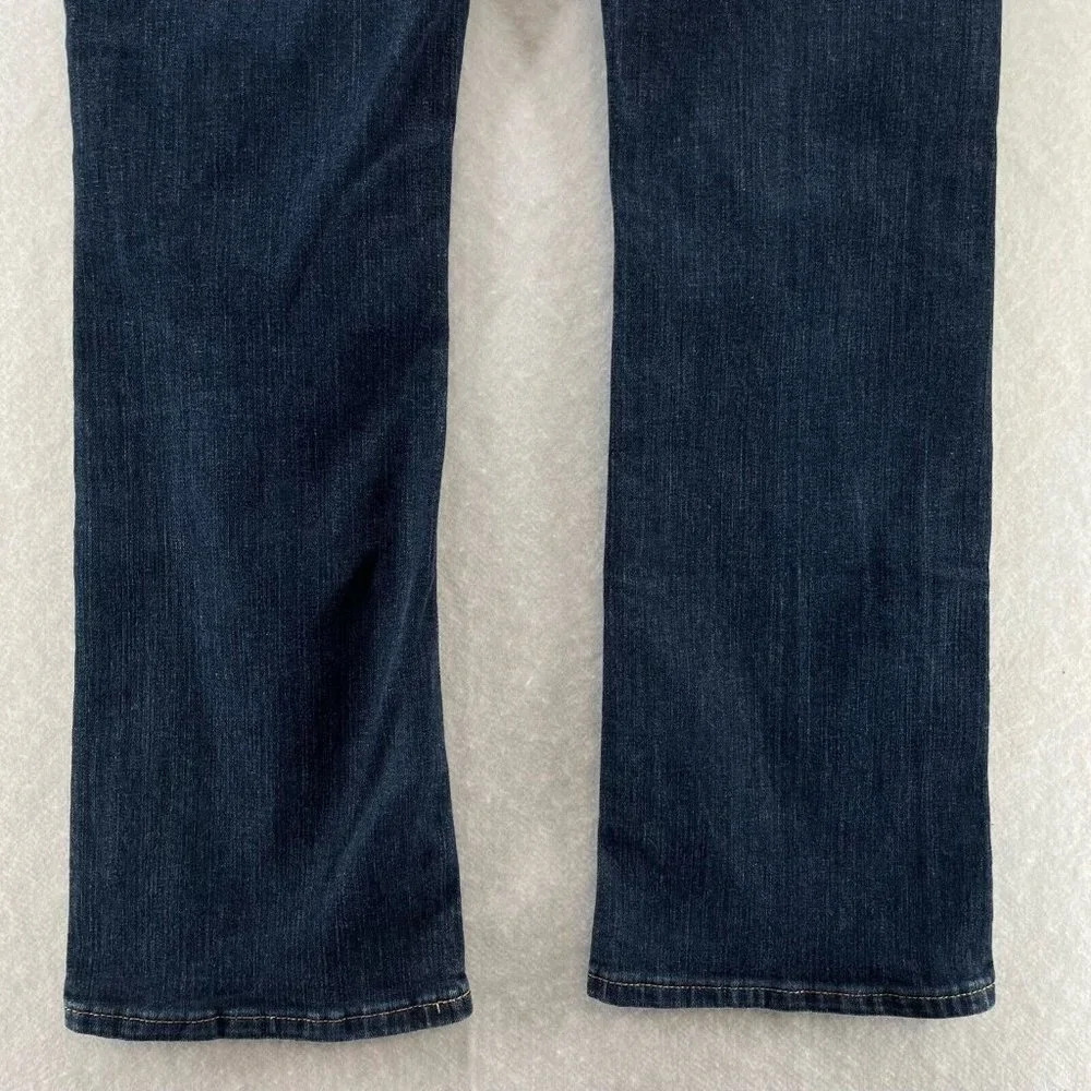 TUFF Jeans Womens Sz 28x31 Cowgirl Bootcut Stretch Dark Washed Denim Cotton Blue - Picture 6 of 10